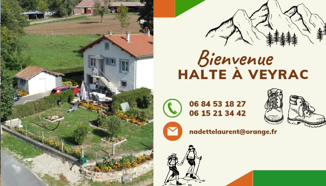 Apartament Halte A Veyrac Lavoute-sur-Loire Pokój zdjęcie